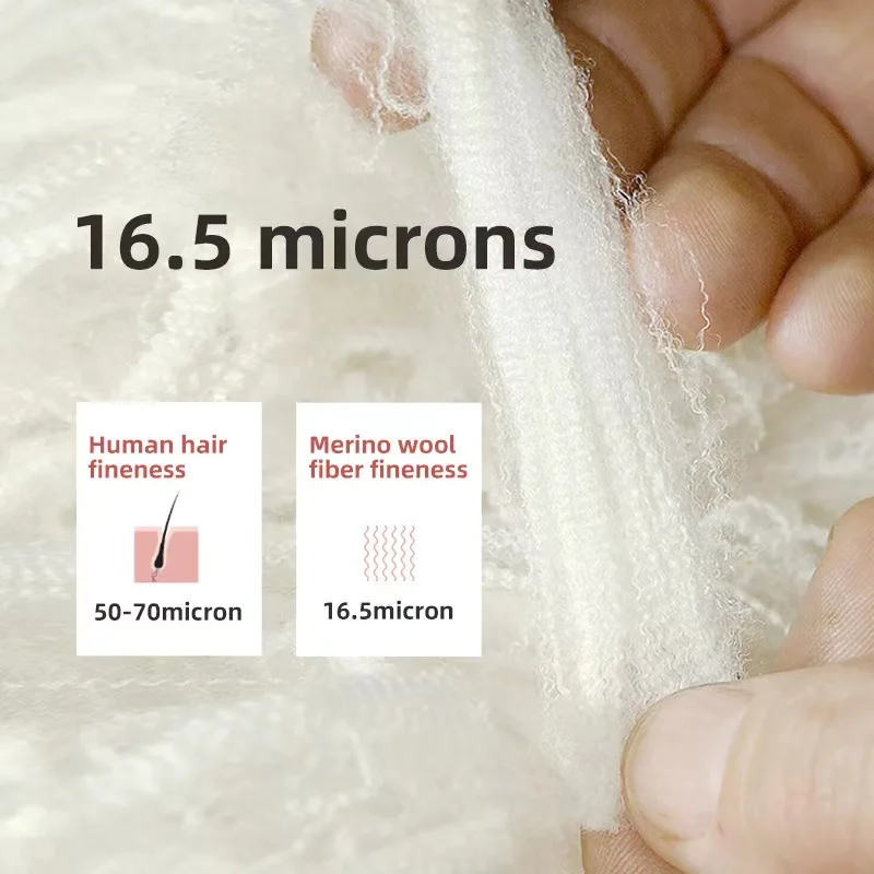 ZEALWOOD Loose Tops 16.5μm Merino Wool Basic Layer Round Collar Women's Long Slevee T-shirt Autum Winter Undershirts Casual