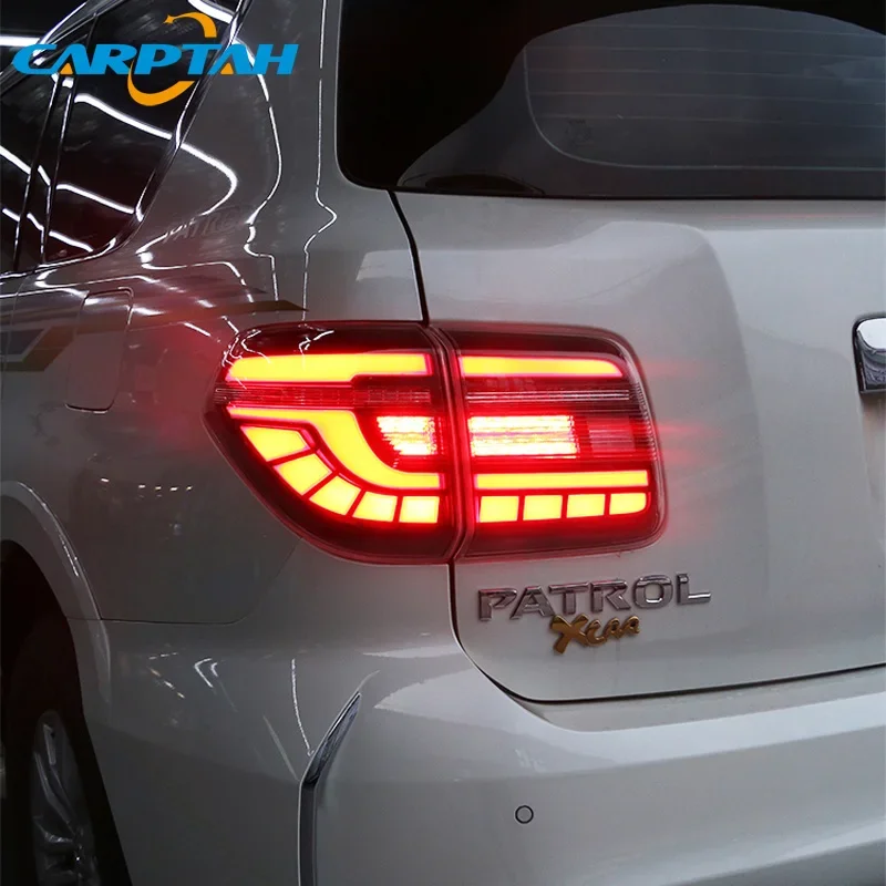 Задний фонарь для Nissan патруль Y62 2008-2018 задний DRL + сигнал поворота стоп-сигнал