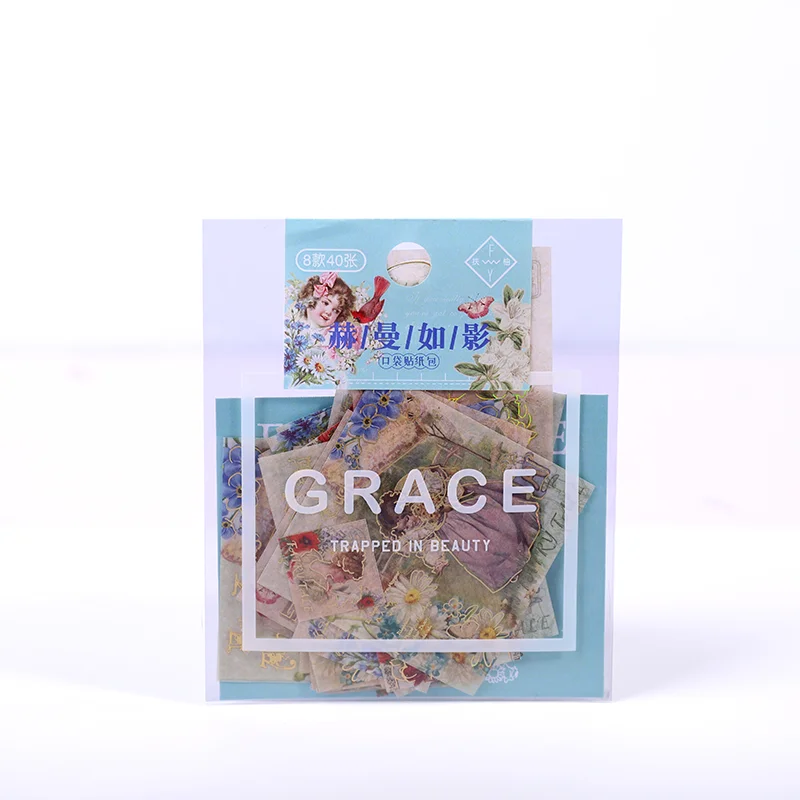 

Набор наклеек Alideco 30 шт.