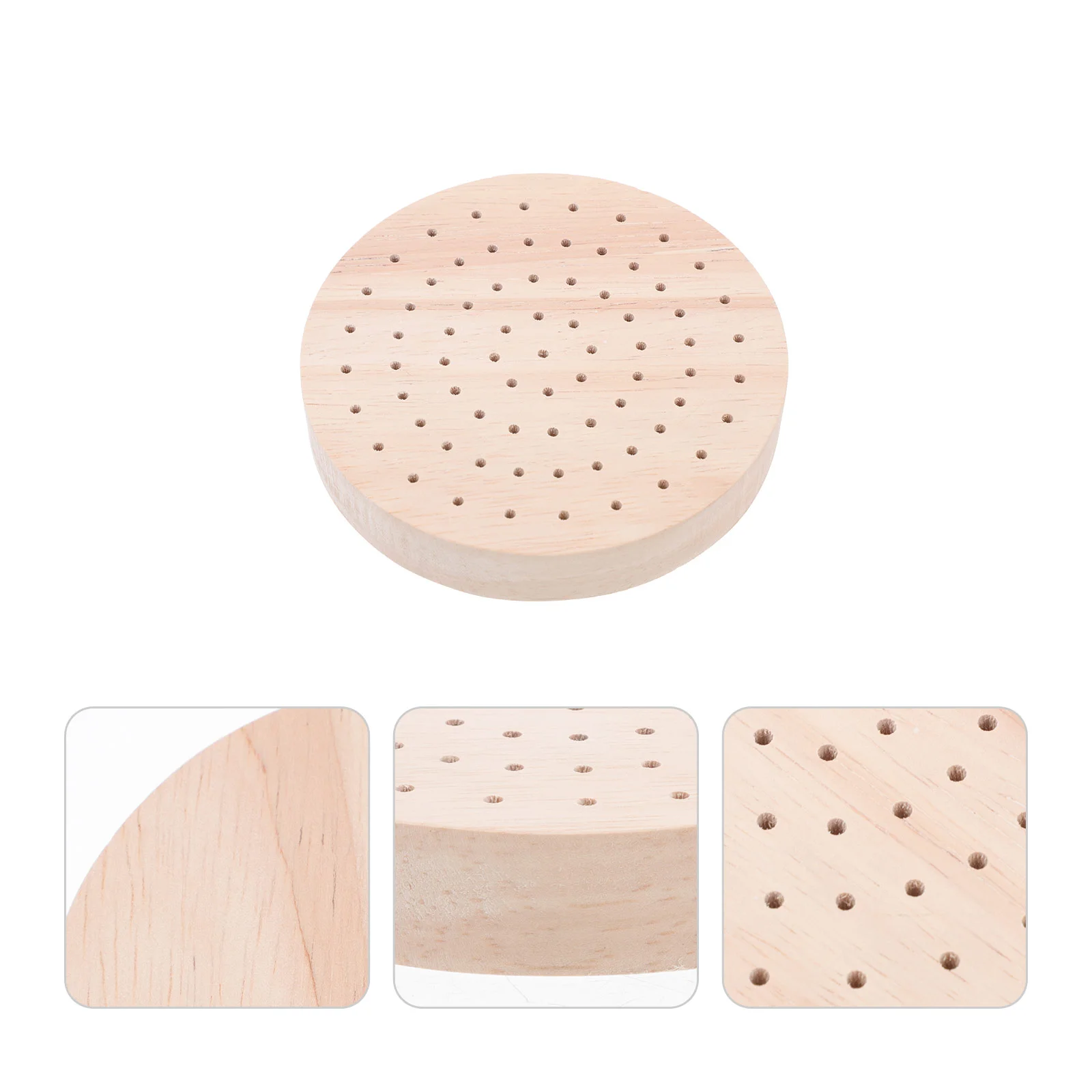 

1 Pc Round Practical Clay Base Displaying Stand Making Base for Men