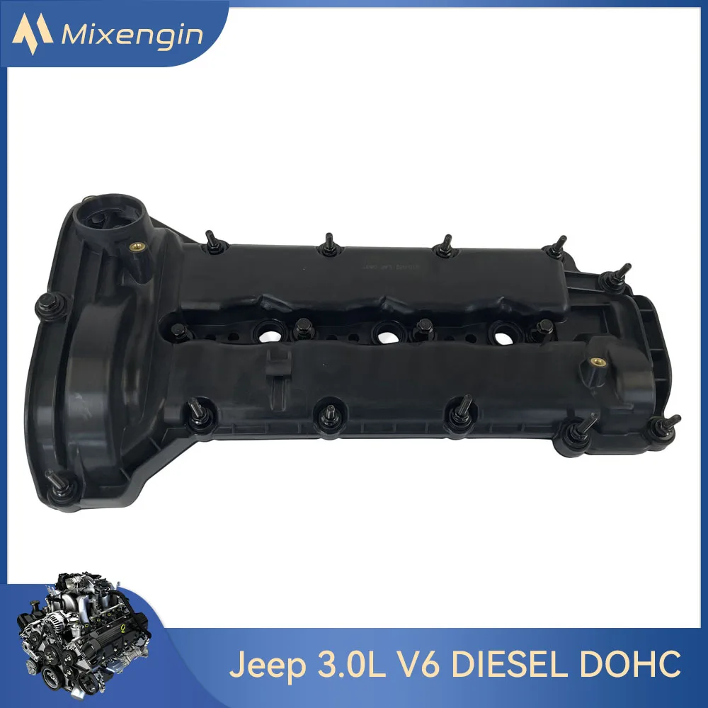 Левая крышка клапана двигателя подходит для 3 0 л V6 DOHC Jeep Grand Cherokee Ram 1500 Chrysler 300 3.0L