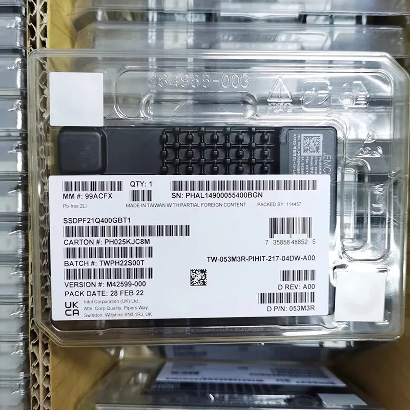Фото Оригинальный сервер твердотельного накопителя Intel OPTANE SSD P5800X 400G U.2 PCIE4.0 для корпоративного класса №2