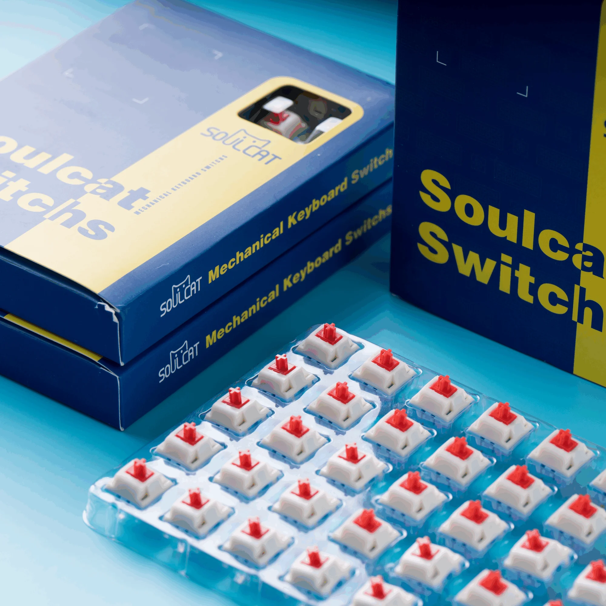 Фото Soulcat Keygeek Soda Линейный переключатель MX Switch Механическая клавиатура №2