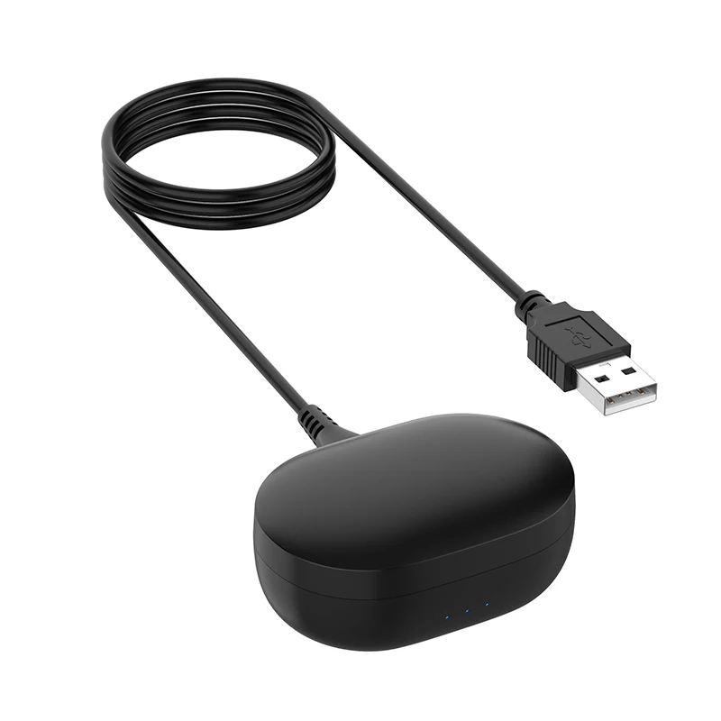 

HFES Wireless Bluetooth Earphone Charger Case For Redmi Airdot Wireless Headset Charging Box With USB Charging Cable