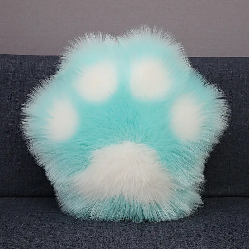 

Creative Panda Paw Shape Cushion Seat Pad Home Car Bed Sofa Throw Pillow With Filling Cute Cat Paw Cushions Bedroom Tatami Decor