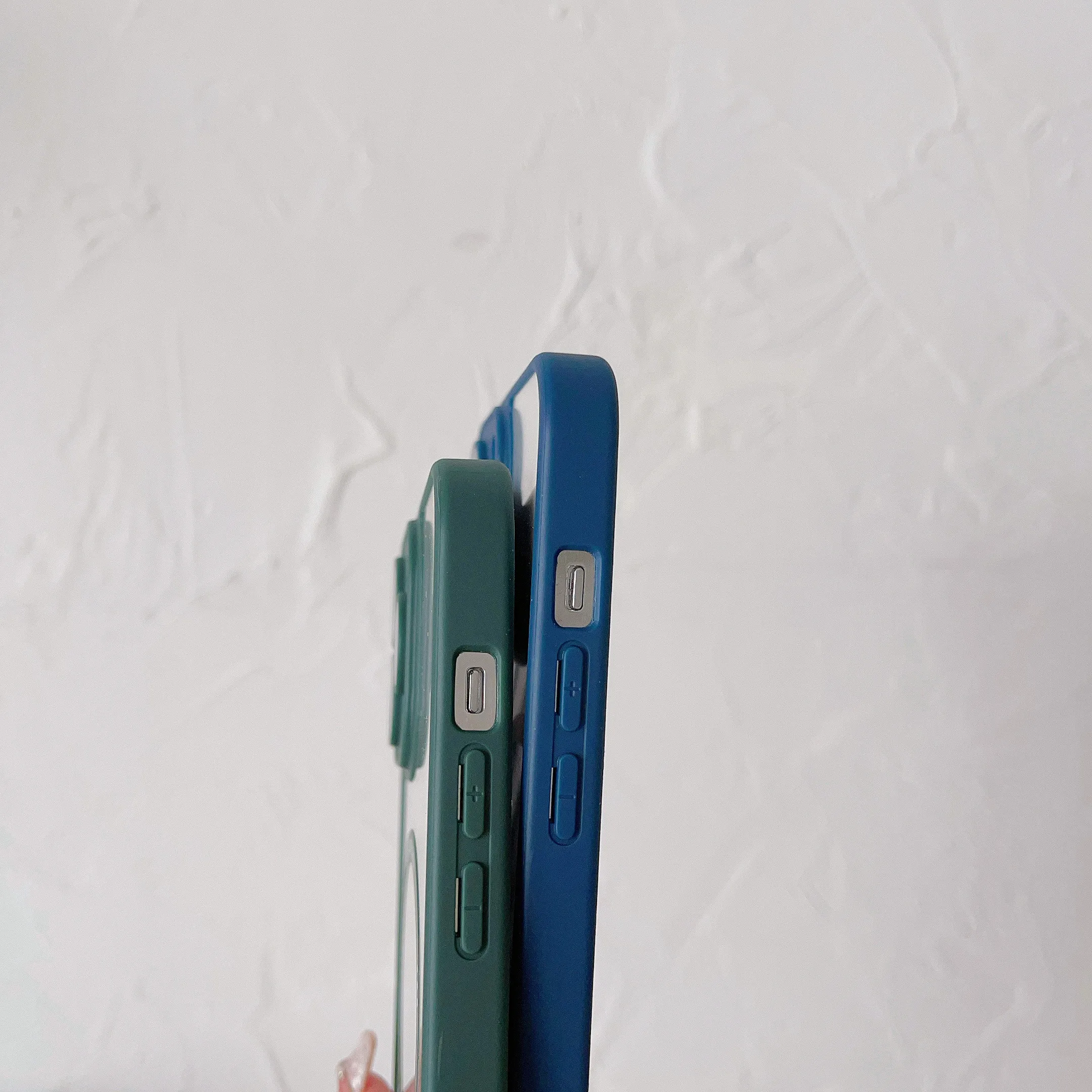 Модный цветной проницаемый магнитный чехол для мобильного телефона с защитой от