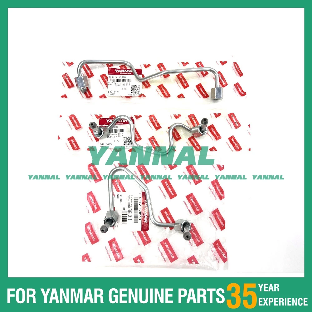 Оригинальная новая масляная труба высокого давления 119717-59810 119717-59820 119717-59830 для