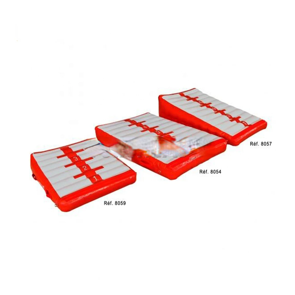 

Soft landing air incline mat , inflatable air track , tumbling air ramp for gymnastics