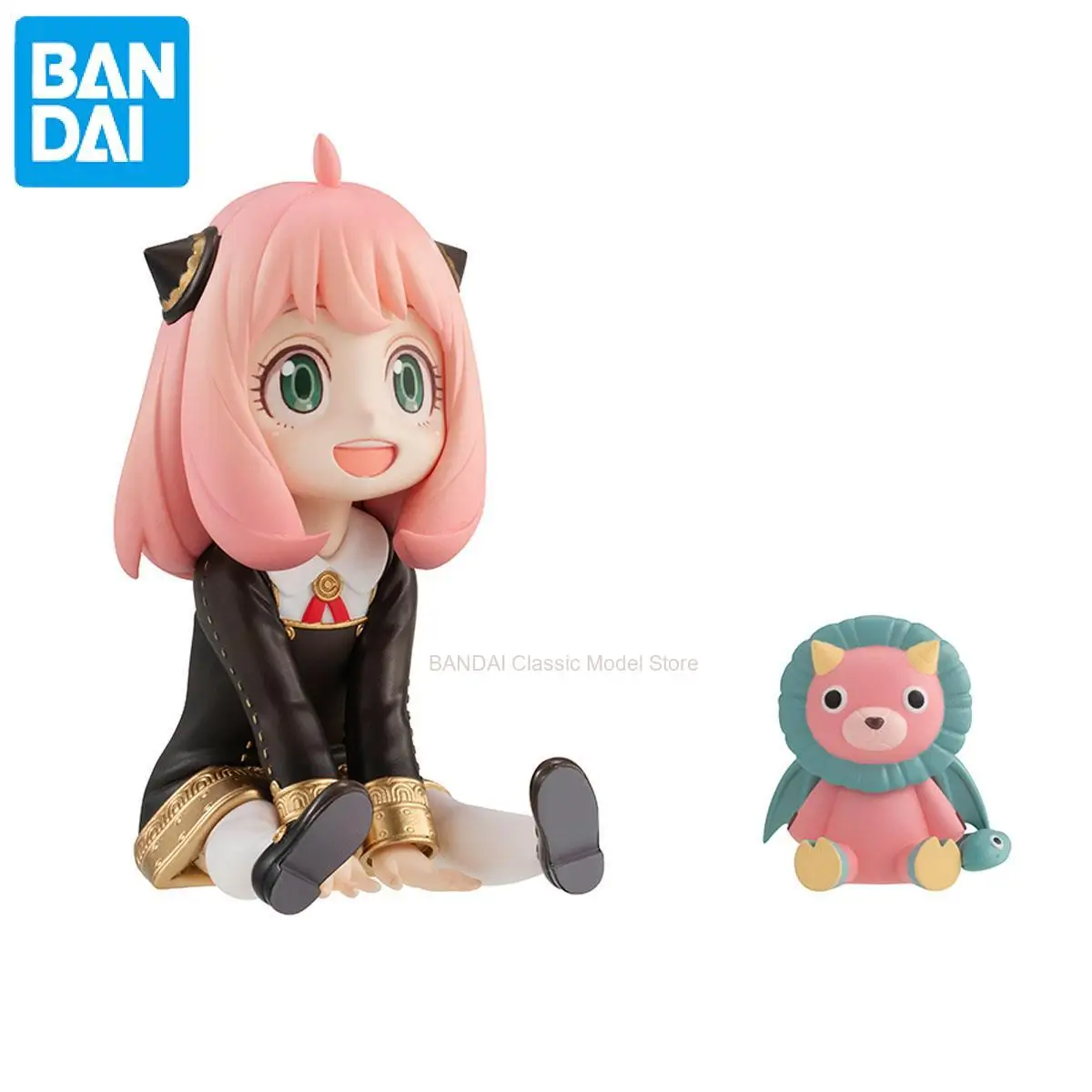 Фото BANDAI в наличии, оригинальный Mega House G.e.m Spy X Family Anya Forger, фигурка аниме, натуральная коллекционная модель в штучной упаковке, куклы, игрушка в подарок №5