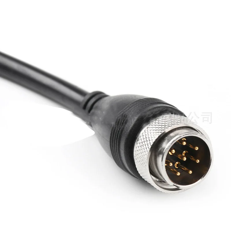 ICOM Portable Radio PTT Mic Microphone Replacement Cable for M710 M700 M700Pro to HM-180 EM-101A Mic Extend Line Accessories