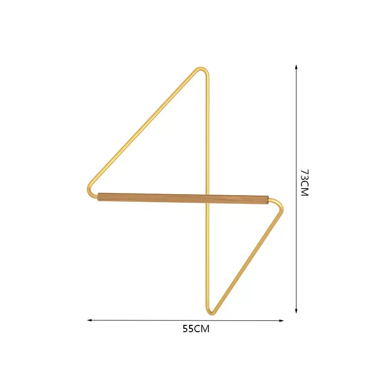 

2023 Скандинавская угловая вешалка для спальни, гостиной, сетчатая вешалка для Северной Европы, простота хранения креативности, дизайнерский...