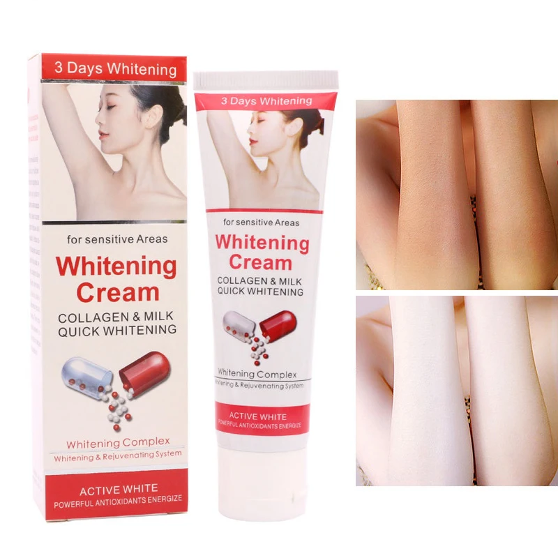 

OMY LADY Rapid Skin Bleaching Cream Pearl Powder Brighten Armpit Knee Groin Quick Whitening Lighten Melanin Body Care Products