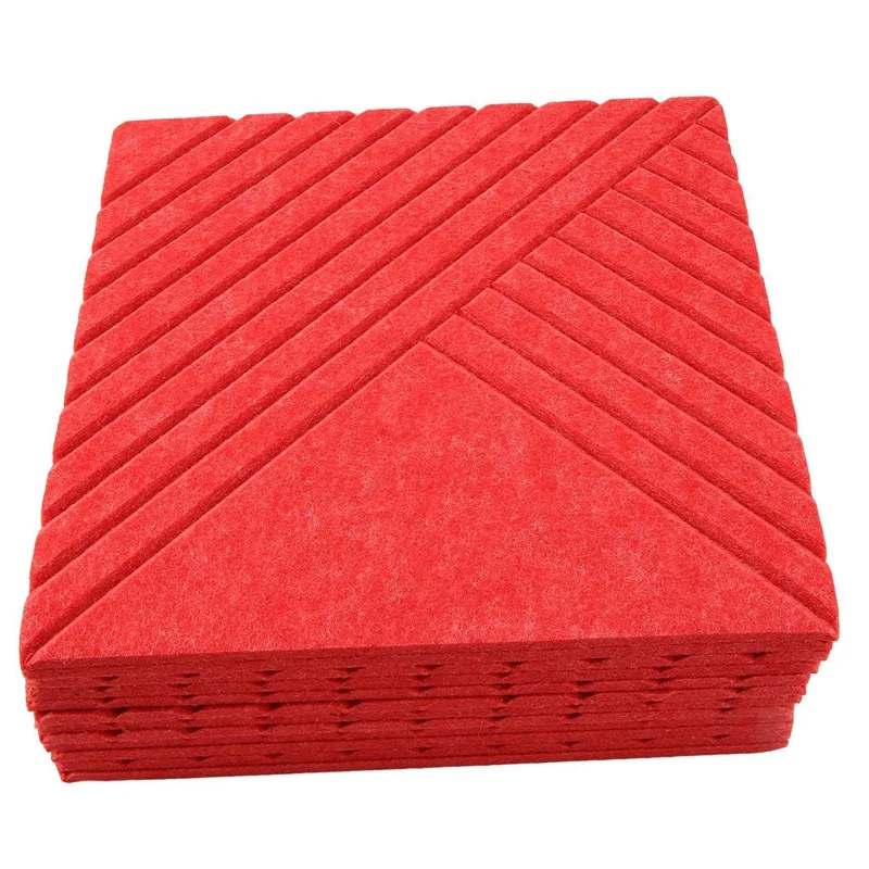 12 упаковок акустических панелей х 0 4 дюйма звукоизоляционные пенопластовые