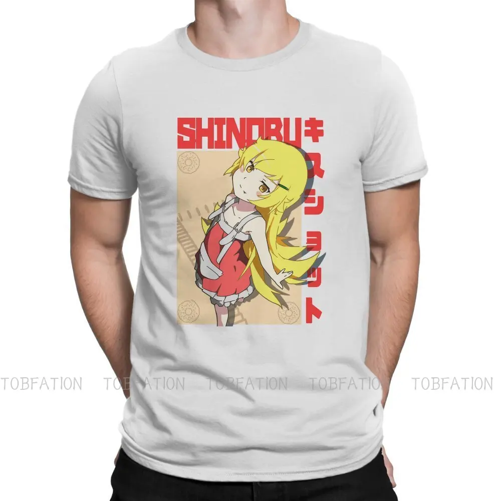 

Monogatari Young Adult Weird Fiction Sweet Oshino Shinobu Tshirt Big Size Graphic TShirt Vintage Hot Sale 100% Cotton Men's Tops