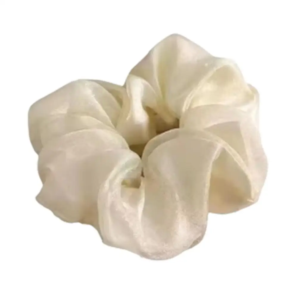 Женская веревка для волос из органзы 2-слойная сетка с большим кишечником