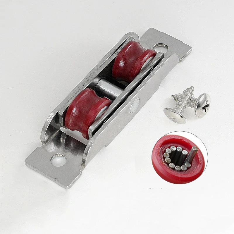 Колеса для окон колеса раздвижной двери ролики шина тихий нейлоновый шкив слот