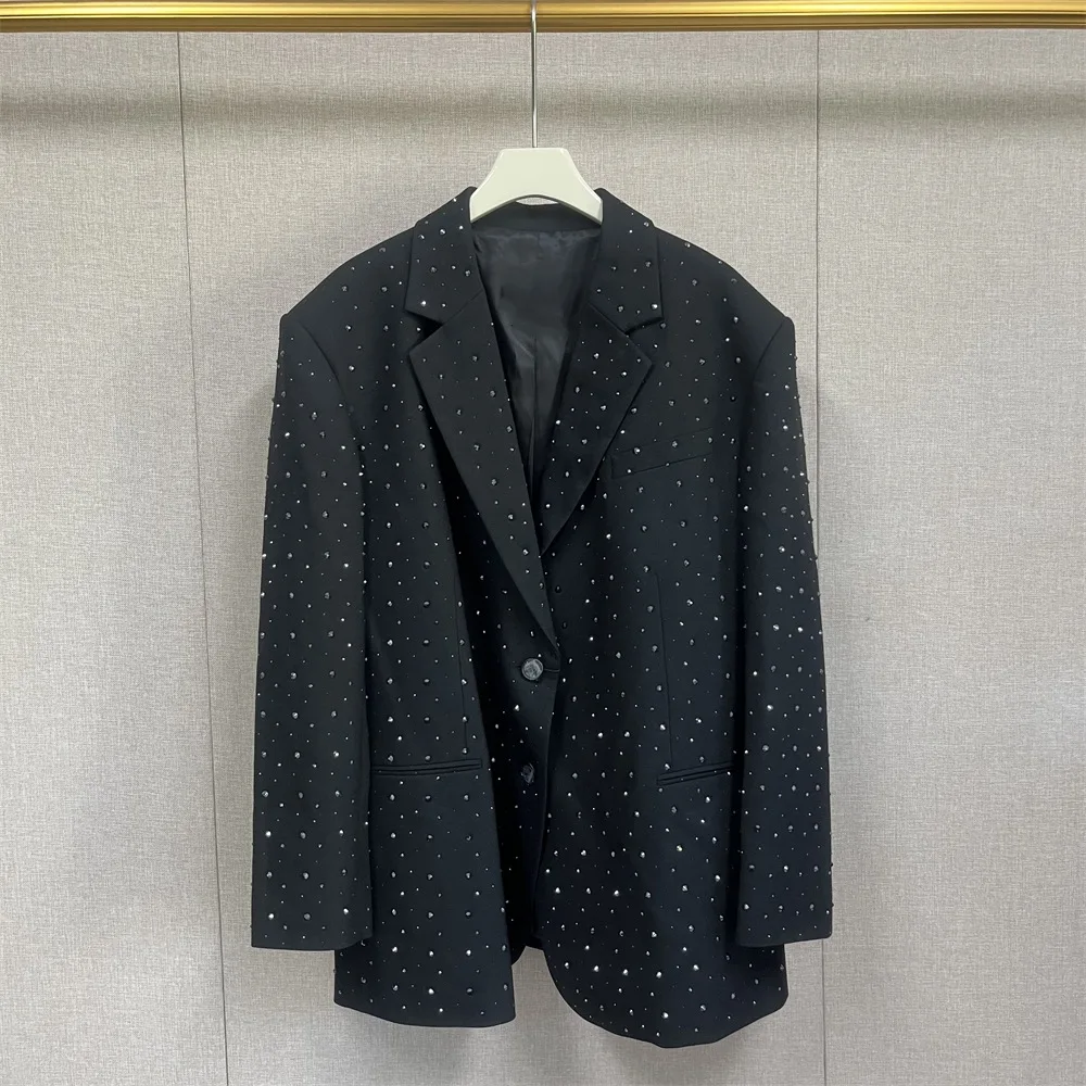 Рисунок 5 - Роскошный брендовый офисный черный костюм для женщин