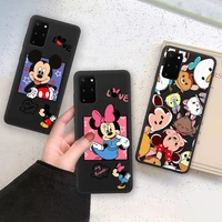 disney minnie mickey donald duck phone case for samsung galaxy note20 ultra 7 8 9 10 plus lite m21 m31s m30s m51 soft cover