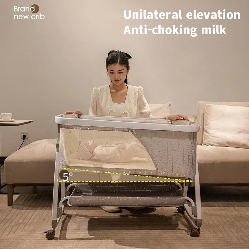 Кроватка для детей 0-36 месяцев многофункциональная портативная складная детская