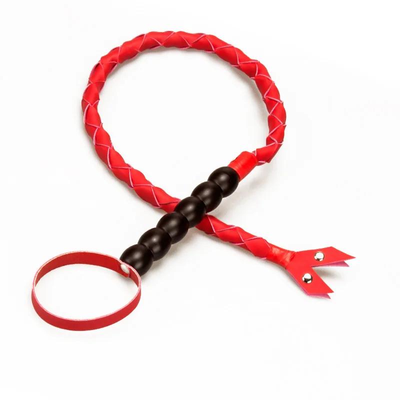 SM альтернативные секс-игрушки красная кожа Змея плетка БДСМ секс-ведомая