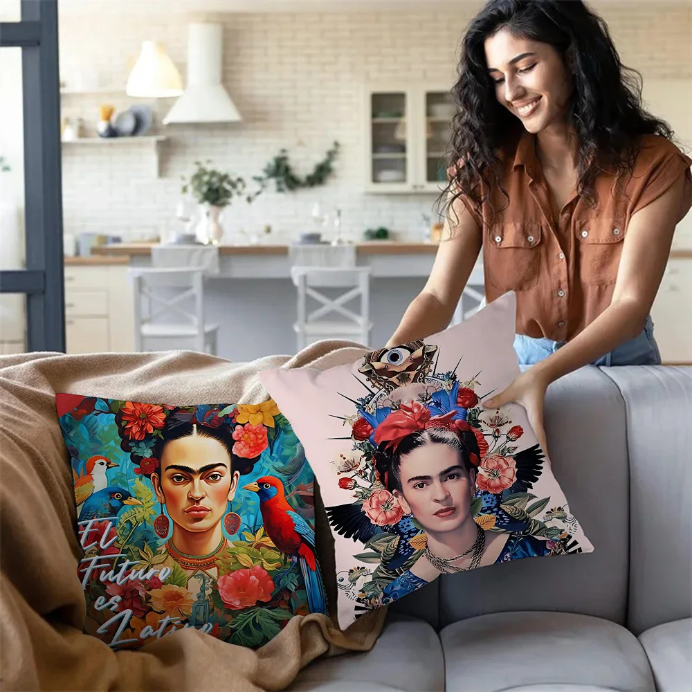 F-Frida наволочки для подушек мультяшный Диванный декоративный домашний