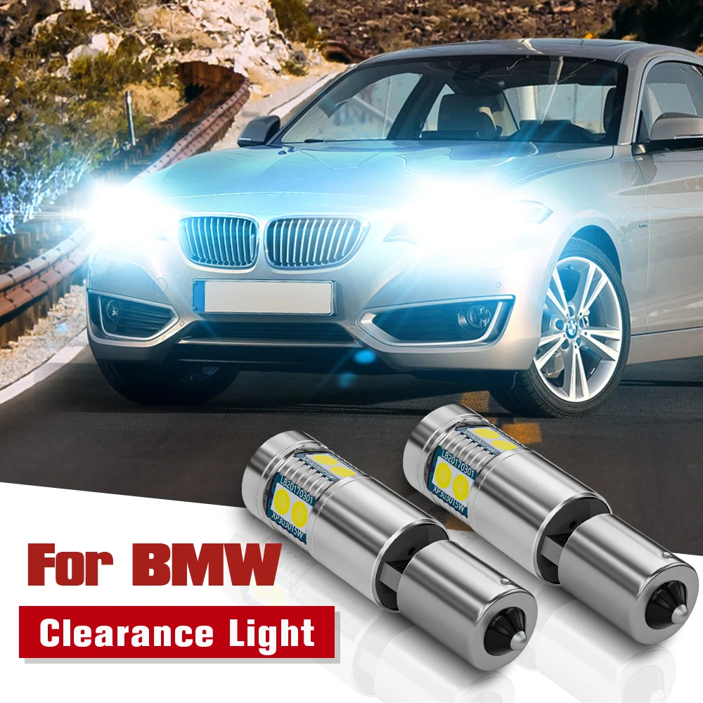 2x светодиодные парковосветильник огни H6W BAX9S 64132 Canbus для BMW 1-Series F20 F21 2-Series F23 F22 F87