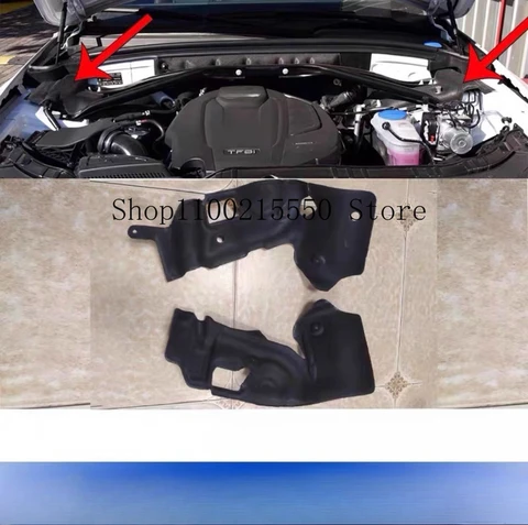 Пенопластовый блок губчатой подушки капота для Audi Q5 2010-2018