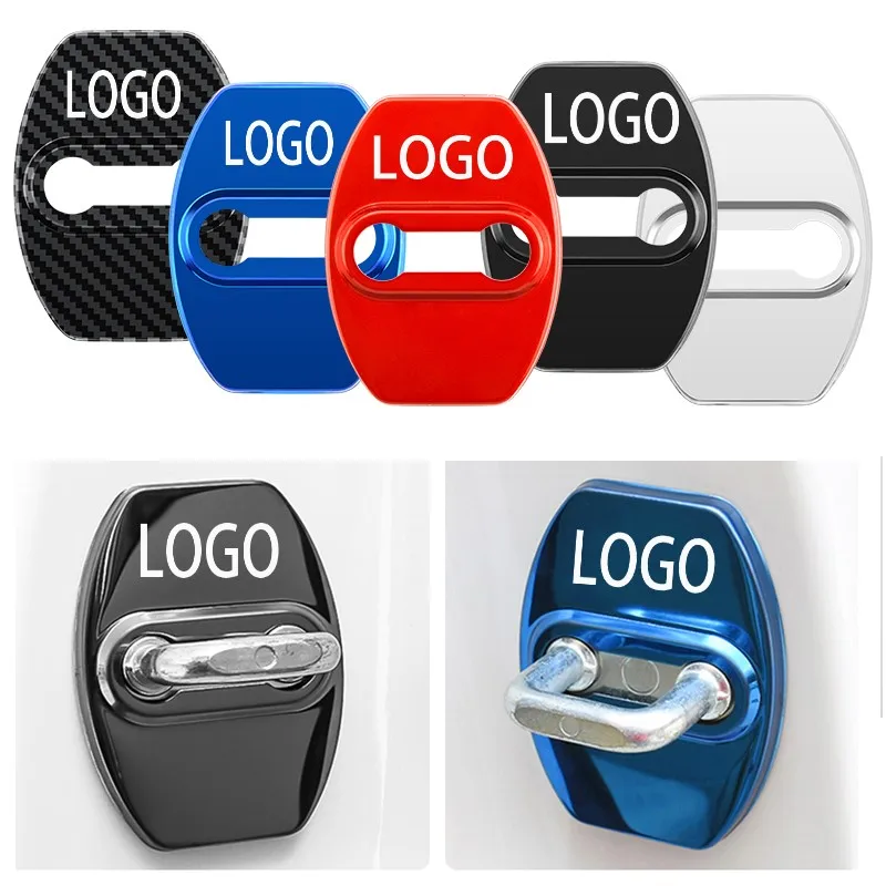 

For Opel Insignia Astra Amprea car styling accessories stainless steel door lock cover decorative anti-rust protective cover