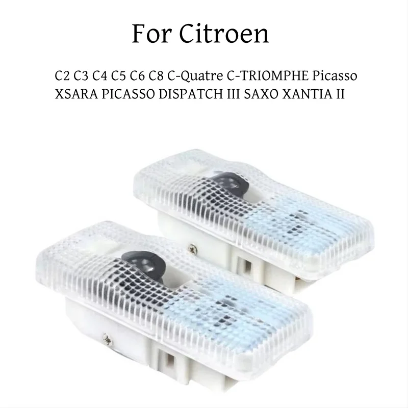 2 шт. светодиодные лампы призрачного теня для дверей автомобиля приветственный