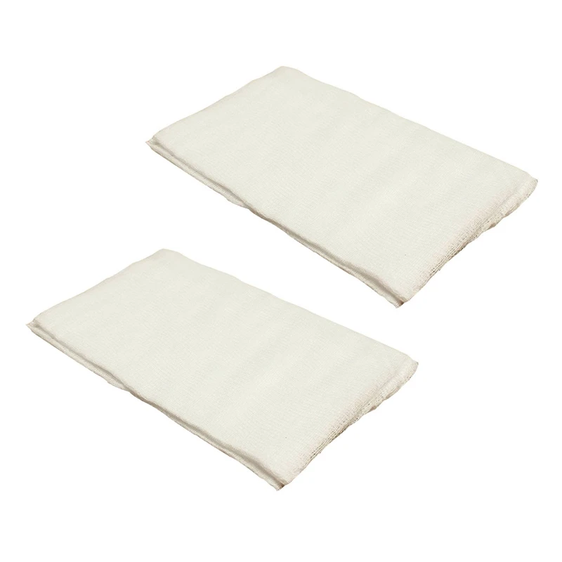 

2Pcs 4-Yard Bleached Width 36Inch Gauze Cheesecloth Cheese Making Fabric Muslin Kitchen Cooking
