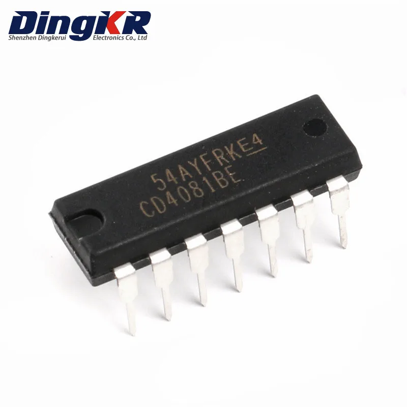 10 шт. CD4081BE/фотометрические Логические ворота CD4081 DIP 4081 4081BE DIP-14 Новые и оригинальные IC