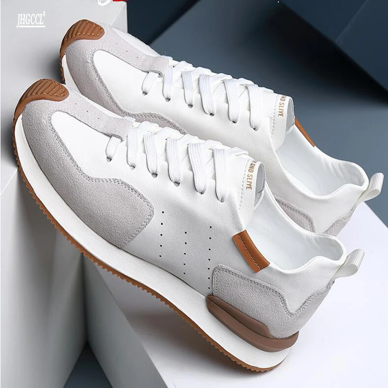 Повседневная мужская обувь из воловьей кожи модные мягкие кожаные лоферы