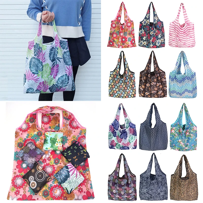 

Eco Shopping Environmental Shoulder Bag Tote Handbag Folding Reusable Bag