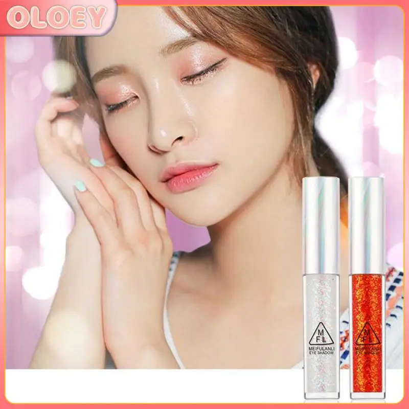 

Pearlescent Eye Shadow Liquid Monochrome Pearl Eye Shadow Powder Liquid Non Greasy Shiny Liquid Eye Shadow Easy To Extend Makeup