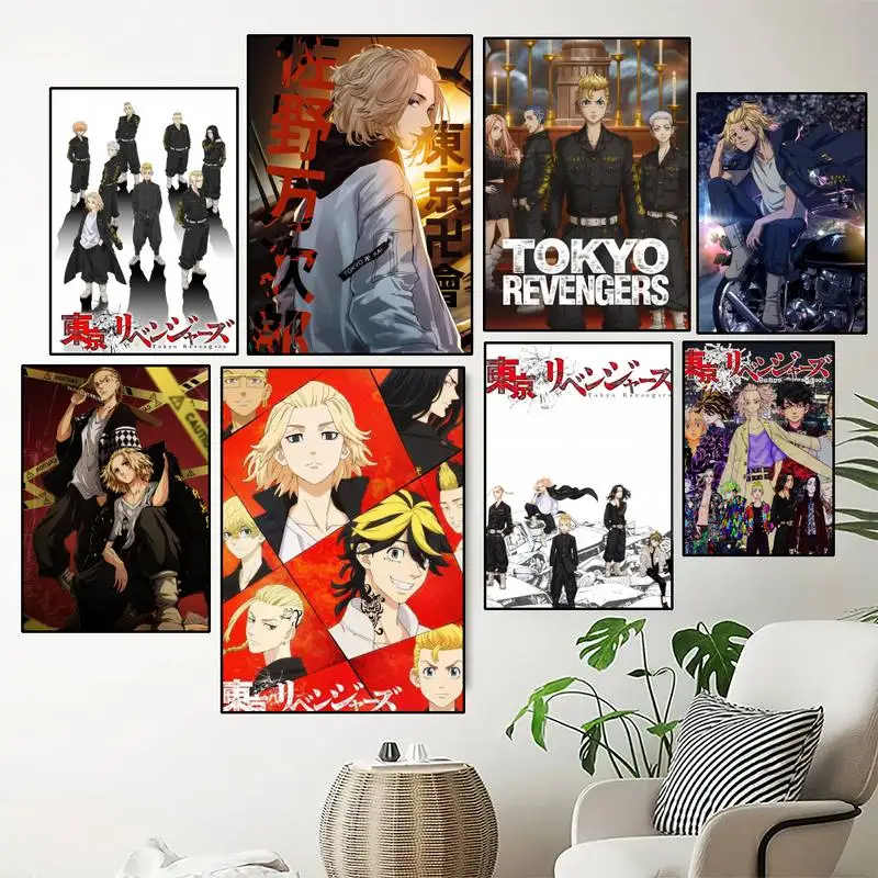 

Anime Tokyo Revengers Mikey POSTER Prints Wall Painting Bedroom Living Room Decoration Home