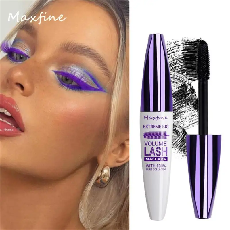 

5D Silk Fiber Mascara Lash Color Mascara Waterproof Rimel 3D Mascara Eyelash Extension Thick Lengthening Eye Lashes Cosmetic