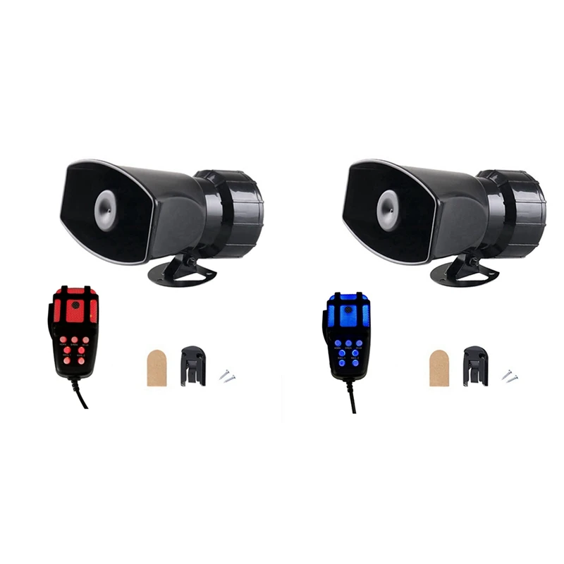 Микрофонная система PA Аварийный усилитель Hooter Полицейская сирена Воздушный