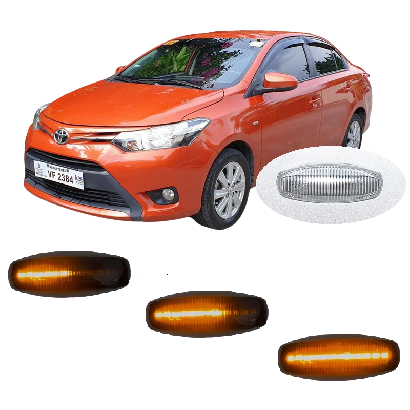 Для Toyota Vios Yaris Limo NSP150 NSP151 NCP150 NCP151 2013-на Dynaimic светодиодный индикатор боковой