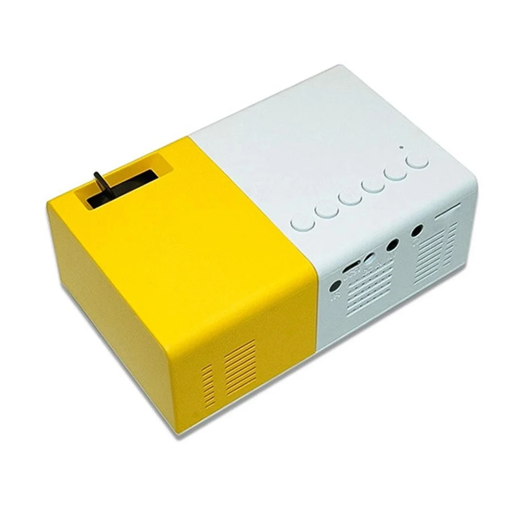 

Portable Projector 3D HD LED Home Theater Cinema 1080p HD MI-compatible USB Audio Projector Yg300 Mini Projector Camara Masanori