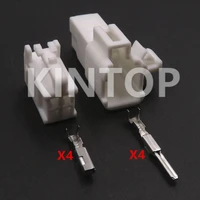 1 set 4 pins car hairspring cable harness connector 6520 0349 7282 1042 90980 10795 auto male plug female socket