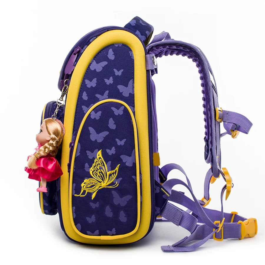 Bakcpack Kids 3D Orthopedic Cartoon School Bags for Girls Bear Backpack Children Fashion Schoolbag Satchel Mochila Infantil