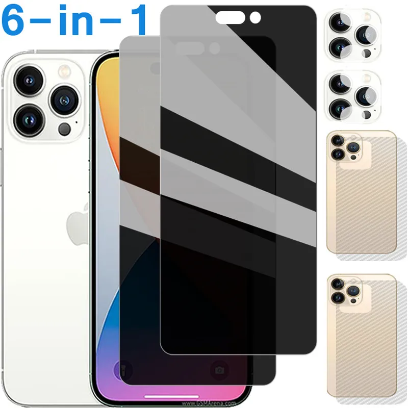

For iPhone 14 Pro Privacy Screen Protector For iPhone 14 Pro Max Anti-spy Tempered Glass iPhone13 Pro lens protector HD Anti-Glare Black Glass Glass iPhone 13 12 Mini Privacy Glass iPhone14 Pro plus Anti-Peep Film