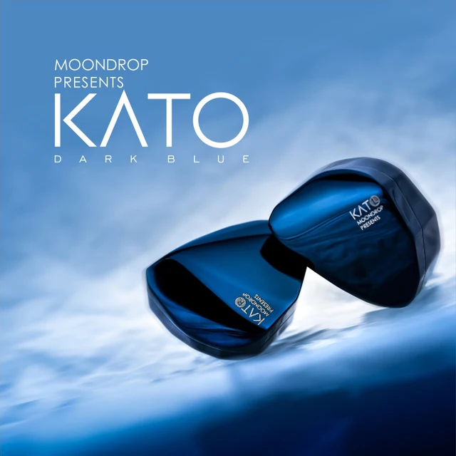 

MOONDROP KATO Earphone Flagship Advanced Technology Dynamic HiFi IEMs Music Audiophile Monitor DJ Studio with Detachable Cable