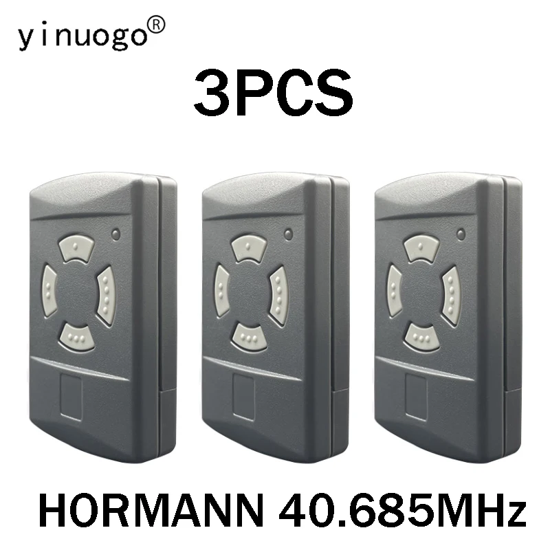 

3 шт. серая кнопка HORMANN HSM4 HSM2 HSE2 HS4 HS2 гаражный пульт дистанционного управления 40,685 МГц низкочастотный передатчик HORMANN 40 МГц код