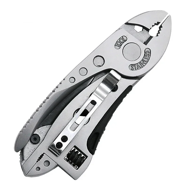 Фото Pince Porte-clés Multifonctionnelle 9 En 1, Tournevis, Outils De Poche, Camping En Plein Air, Pince Et Clé Polyvalentes №3