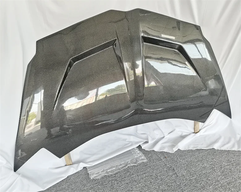 Передний бампер из углеродного волокна капот двигателя вентиляционная крышка