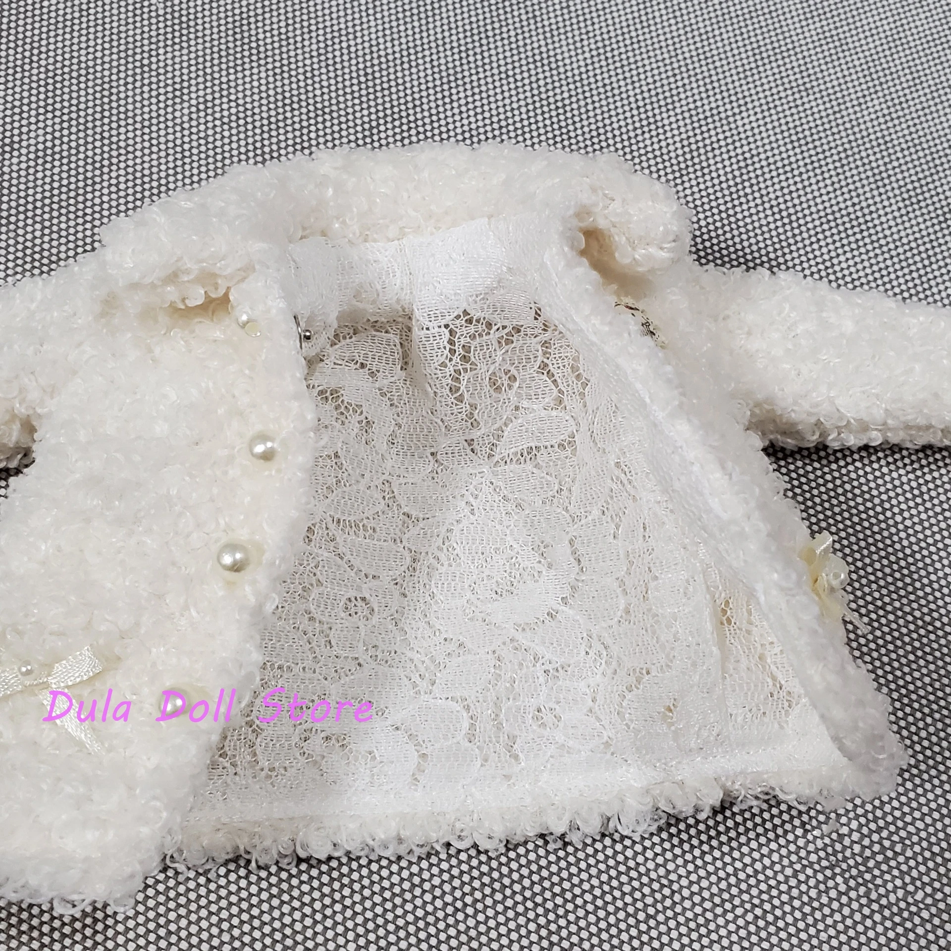 Одежда для кукол Dula платье флисовая куртка с петлями юбка Blythe ob24 ob22 Azone Licca ICY JerryB 1/6