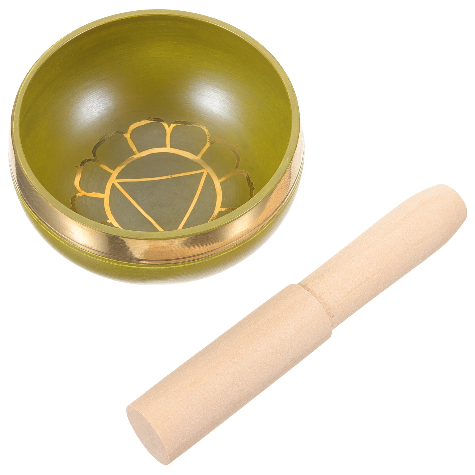 

Decor Sound Bowl Stick Ornaments Metal Tibetan Singing Multi-function Decorative