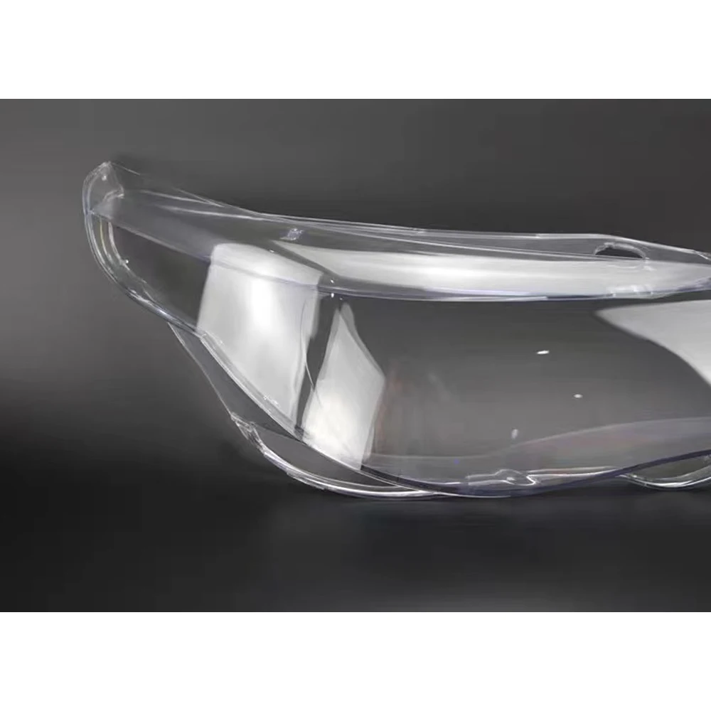 Фото Для BMW 5 серии E60 2004-2010: Прозрачное стекло фары, крышка передней фары, высококачественная конфигурация №3