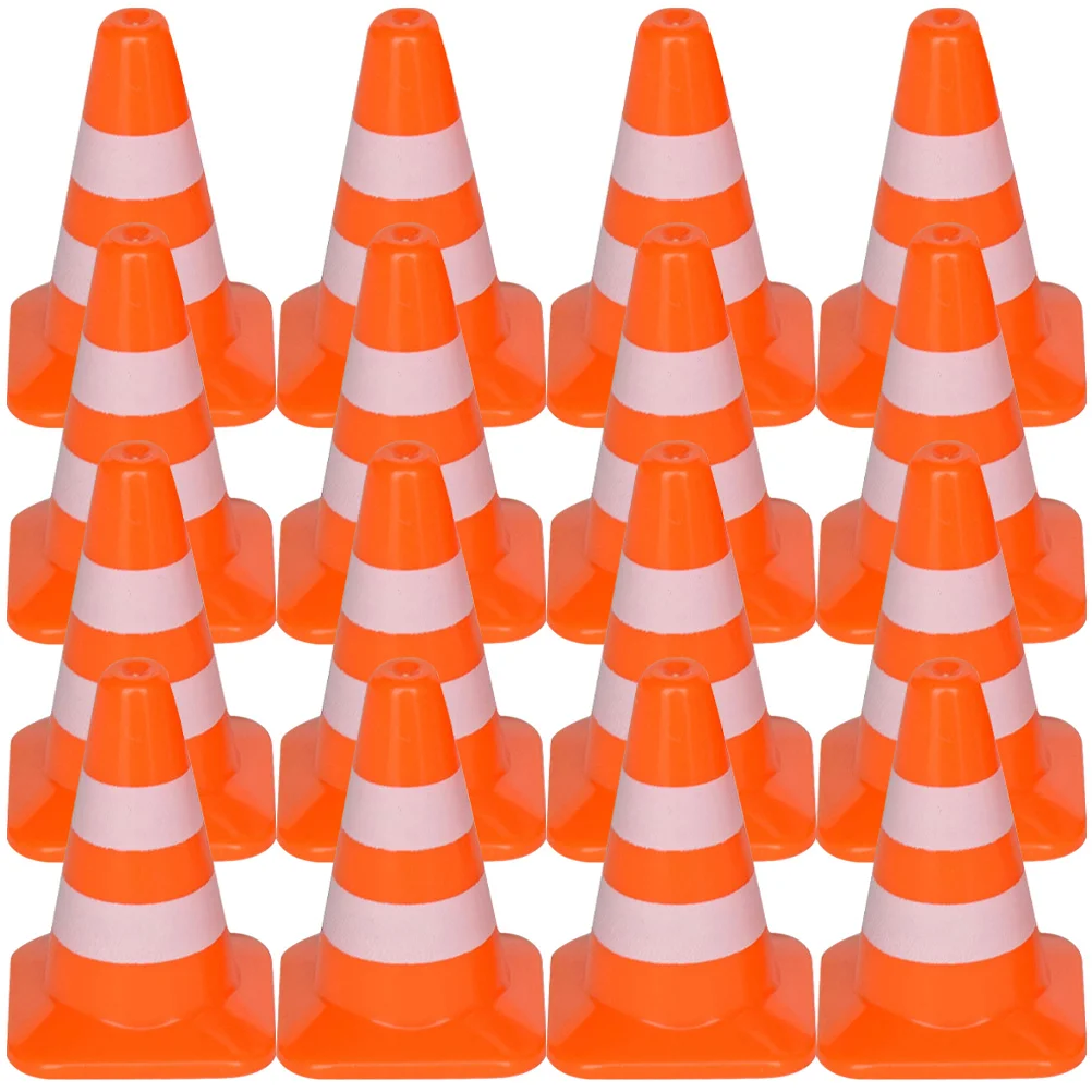 

Cones Traffic Mini Safety Cone Constructionbulk Roadblocks Figuresroadblock Sign Miniature